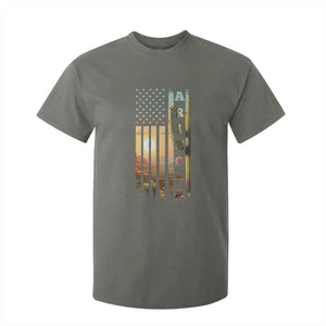 Patriotic Arizona State Flag T Shirt For Kid Southwest Landscape Gift TS12 Military Green Print Your Wear