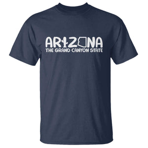 Arizona State Pride T Shirt The Grand Canyon State Souvenir TS12 Navy Print Your Wear