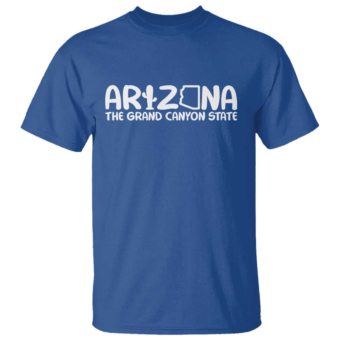Arizona State Pride T Shirt The Grand Canyon State Souvenir TS12 Royal Blue Print Your Wear