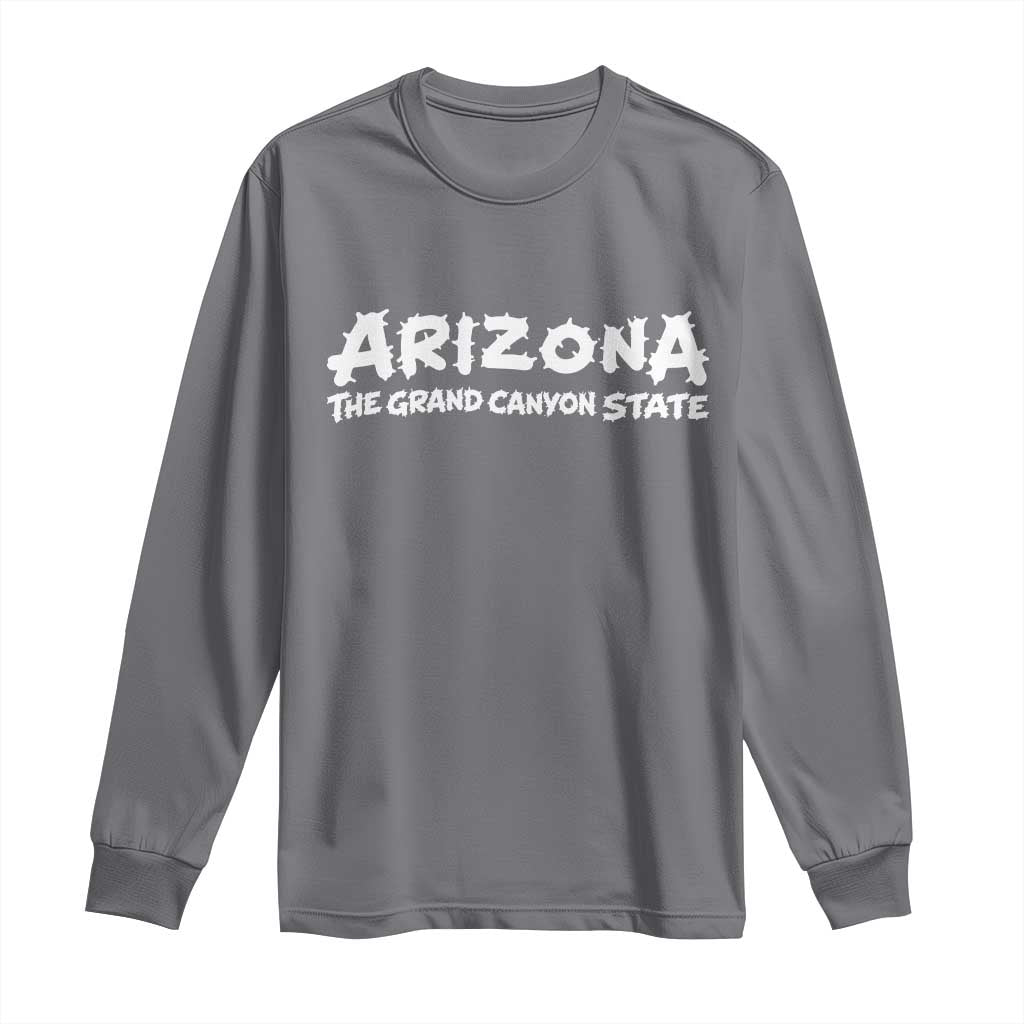Southwest Soul Arizonan Heritage Long Sleeve Shirt The Grand Canyon State Souvenir TS12 Charcoal Print Your Wear