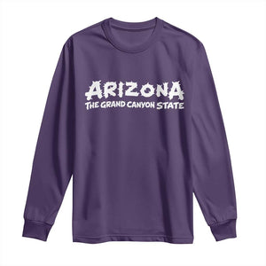 Southwest Soul Arizonan Heritage Long Sleeve Shirt The Grand Canyon State Souvenir TS12 Purple Print Your Wear