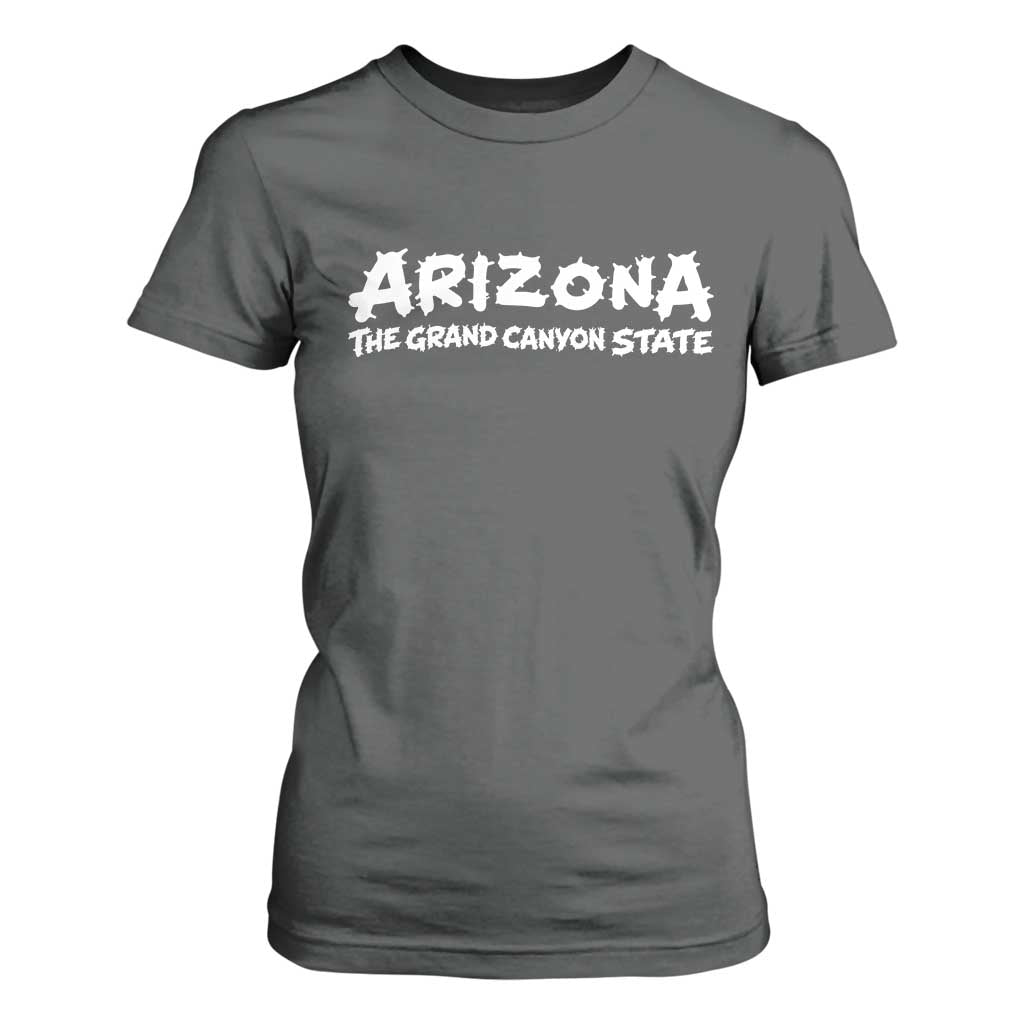 Southwest Soul Arizonan Heritage T Shirt For Women The Grand Canyon State Souvenir TS12 Dark Heather Print Your Wear