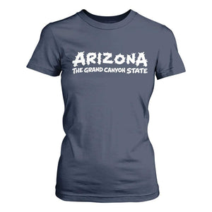 Southwest Soul Arizonan Heritage T Shirt For Women The Grand Canyon State Souvenir TS12 Navy Print Your Wear