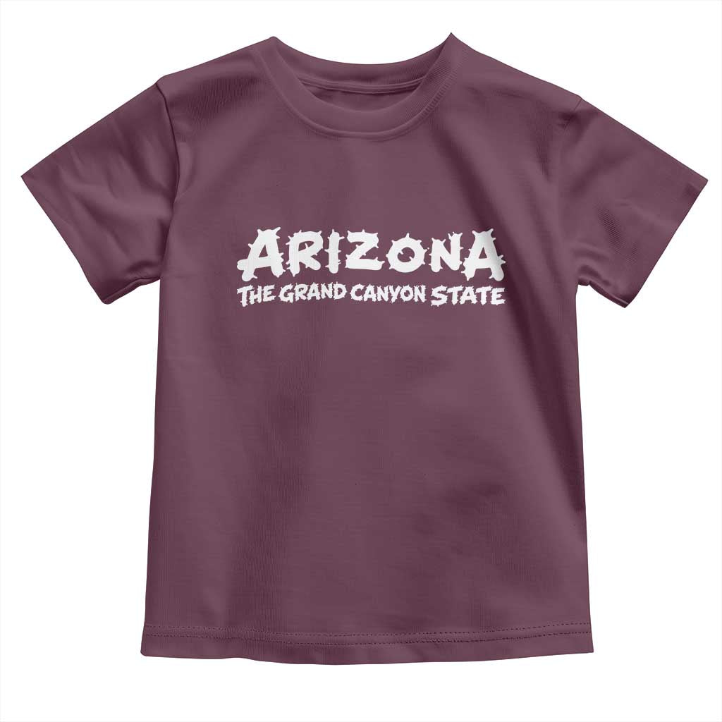 Southwest Soul Arizonan Heritage Toddler T Shirt The Grand Canyon State Souvenir TS12 Maroon Print Your Wear