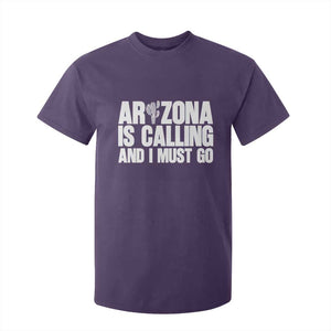 Arizona Is Calling And I Must Go T Shirt For Kid Gift For Arizona Lover TS12 Purple Print Your Wear