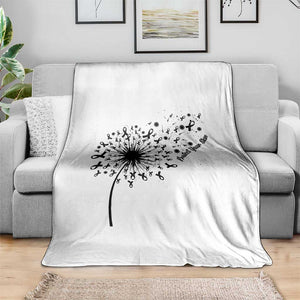 Protect Your Skin Throw Blanket Melanoma Awareness Dandelion Gift TS12 Print Your Wear
