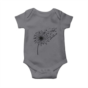 Protect Your Skin Baby Onesie Melanoma Awareness Dandelion Gift TS12 Charcoal Print Your Wear