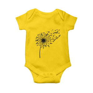Protect Your Skin Baby Onesie Melanoma Awareness Dandelion Gift TS12 Daisy Print Your Wear