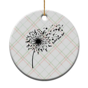 Protect Your Skin Ceramic Ornament Melanoma Awareness Dandelion Gift TS12 1pc Christmas Plaid Print Your Wear