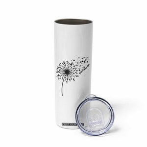 Protect Your Skin Skinny Tumbler Melanoma Awareness Dandelion Gift TS12 Print Your Wear
