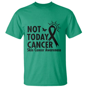 Melanoma Awareness Skin Cancer Warrior T Shirt Not Today Cancer TS12 Irish Green Print Your Wear