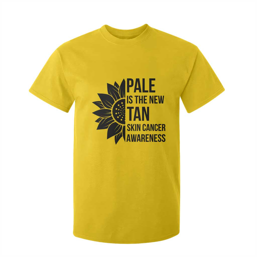 Skin Cancer Survivor Warrior T Shirt For Kid Pale Is The New Tan TS12 Daisy Print Your Wear