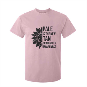 Skin Cancer Survivor Warrior T Shirt For Kid Pale Is The New Tan TS12 Light Pink Print Your Wear