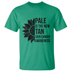 Skin Cancer Survivor Warrior T Shirt Pale Is The New Tan TS12 Irish Green Print Your Wear