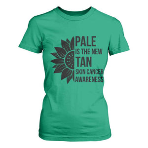 Skin Cancer Survivor Warrior T Shirt For Women Pale Is The New Tan TS12 Irish Green Print Your Wear