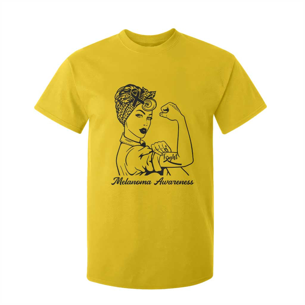 Melanoma Awareness Strong Woman T Shirt For Kid Feminist Warrior TS12 Daisy Print Your Wear