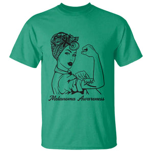 Melanoma Awareness Strong Woman T Shirt Feminist Warrior TS12 Irish Green Print Your Wear