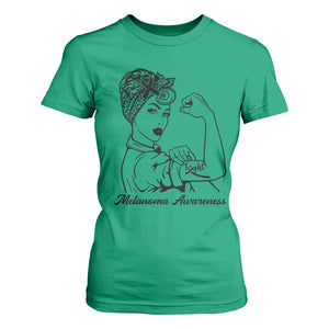 Melanoma Awareness Strong Woman T Shirt For Women Feminist Warrior TS12 Irish Green Print Your Wear