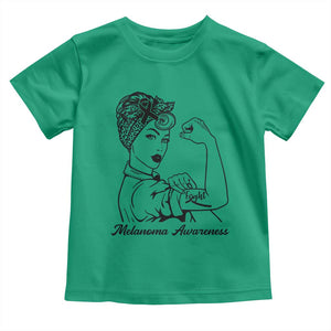 Melanoma Awareness Strong Woman Toddler T Shirt Feminist Warrior TS12 Irish Green Print Your Wear