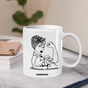 Melanoma Awareness Strong Woman Coffee Mug Feminist Warrior TS12 Print Your Wear