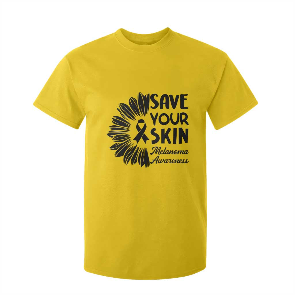 Skin Cancer Fighter T Shirt For Kid Save Your Skin TS12 Daisy Print Your Wear