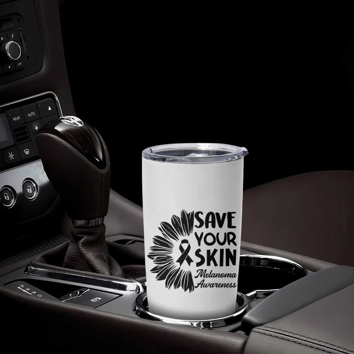 Skin Cancer Fighter Tumbler Cup Save Your Skin TS12 Print Your Wear