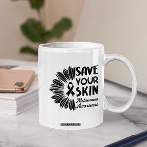 Skin Cancer Fighter Coffee Mug Save Your Skin TS12 Print Your Wear