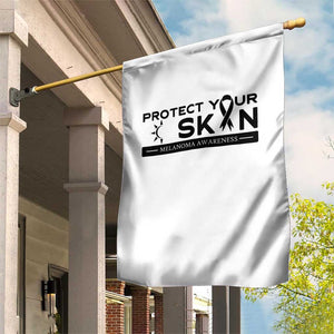 Melanoma Prevention Awareness Garden Flag Protect Your Skin TS12 Print Your Wear