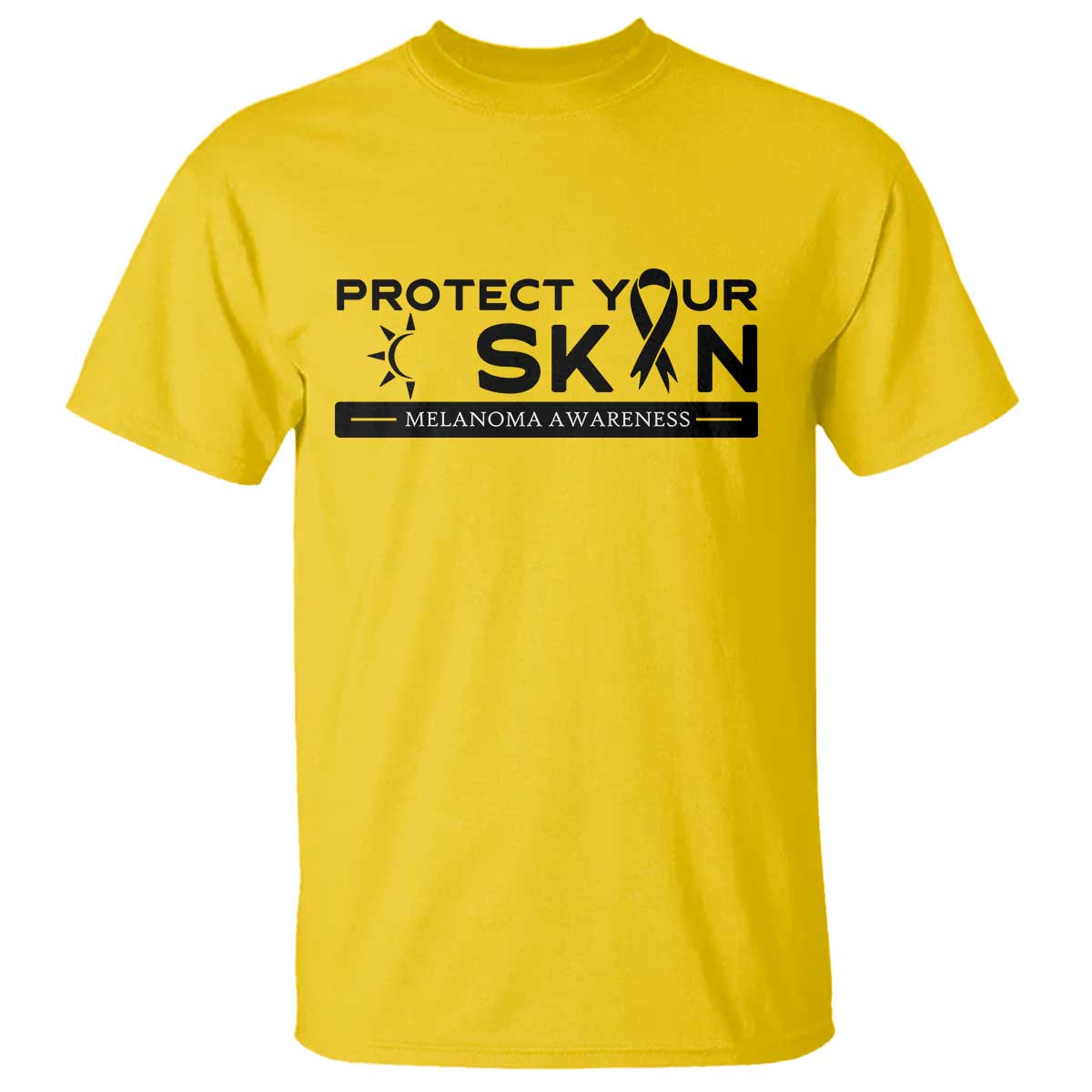 Melanoma Prevention Awareness T Shirt Protect Your Skin TS12 Daisy Print Your Wear