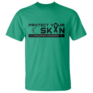 Melanoma Prevention Awareness T Shirt Protect Your Skin TS12 Irish Green Print Your Wear
