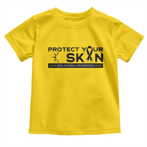 Melanoma Prevention Awareness Toddler T Shirt Protect Your Skin TS12 Daisy Print Your Wear