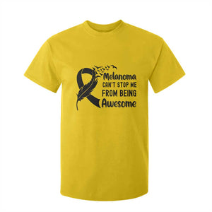 Melanoma Cant Stop Me From Being Awesome T Shirt For Kid Support Squad Gift TS12 Daisy Print Your Wear
