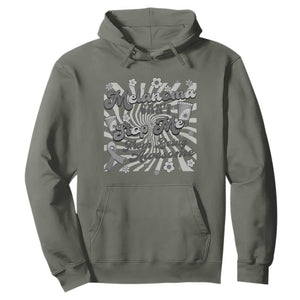 Melanoma Awareness Support Squad Hoodie Melanoma Can't Stop Me TS12 Military Green Print Your Wear
