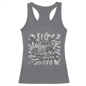 Melanoma Awareness Support Squad Racerback Tank Top Melanoma Can't Stop Me TS12 Charcoal Print Your Wear