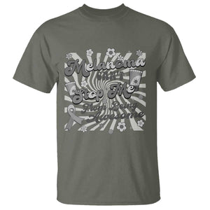 Melanoma Awareness Support Squad T Shirt Melanoma Can't Stop Me TS12 Military Green Print Your Wear