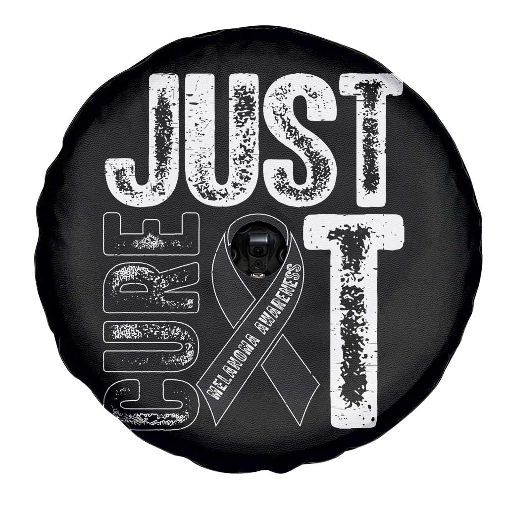 Skin Cancer Warrior Awareness Fighter Spare Tire Cover Just Cure It TS12 Print Your Wear