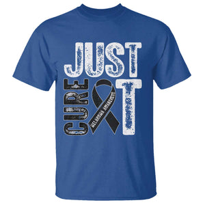 Skin Cancer Warrior Awareness Fighter T Shirt Just Cure It TS12 Royal Blue Print Your Wear