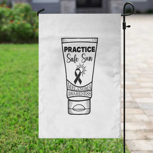 Skin Cancer Prevention Garden Flag Practice Safe Sun Awareness Gift TS12 Print Your Wear