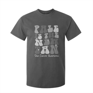 Skin Cancer Warrior T Shirt For Kid Pale Is The New Tan TS12 Dark Heather Print Your Wear