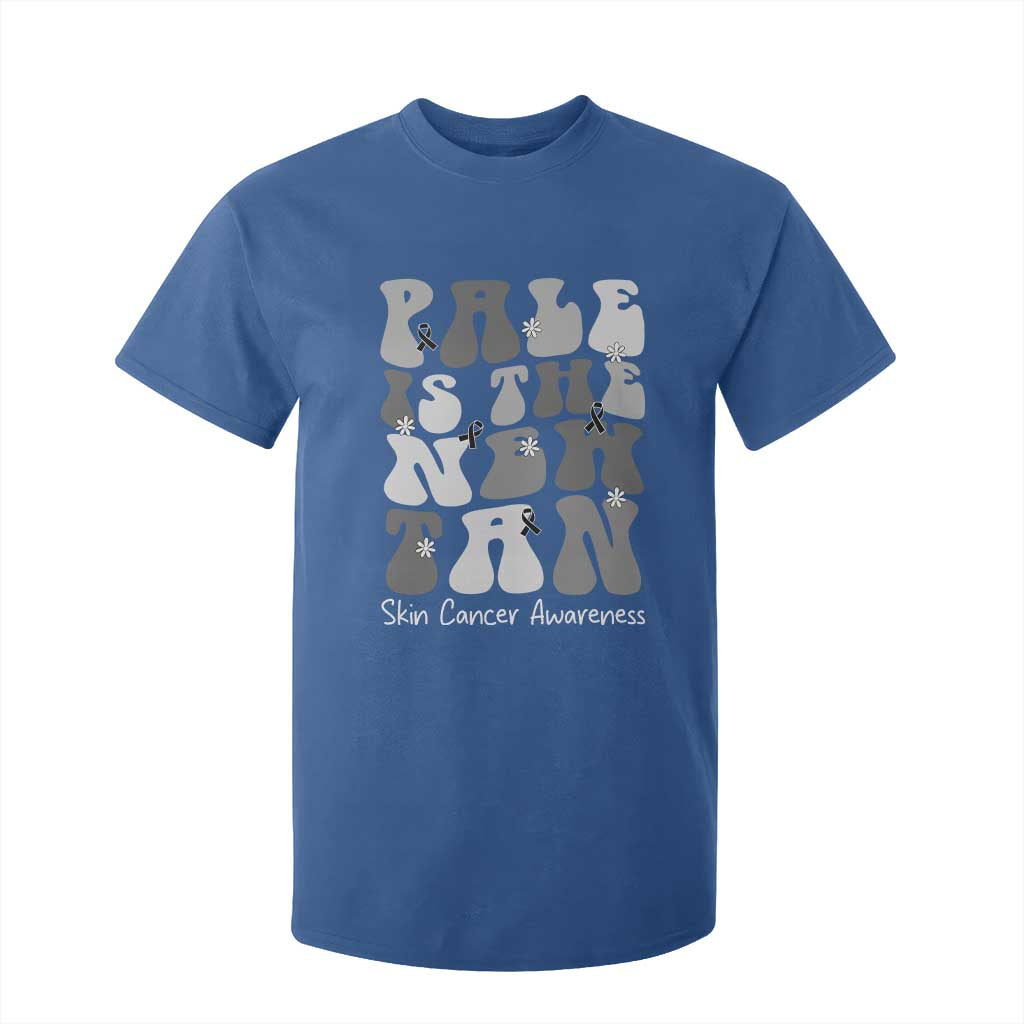 Skin Cancer Warrior T Shirt For Kid Pale Is The New Tan TS12 Royal Blue Print Your Wear