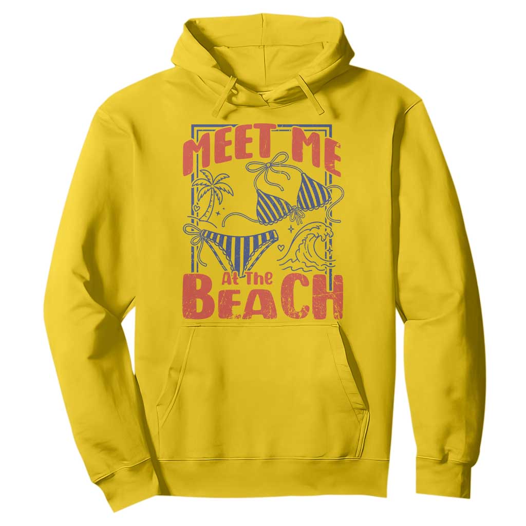 Meet Me At The Beach Hoodie Summer Girls Trip Bikini Lover Gift TS12 Daisy Print Your Wear