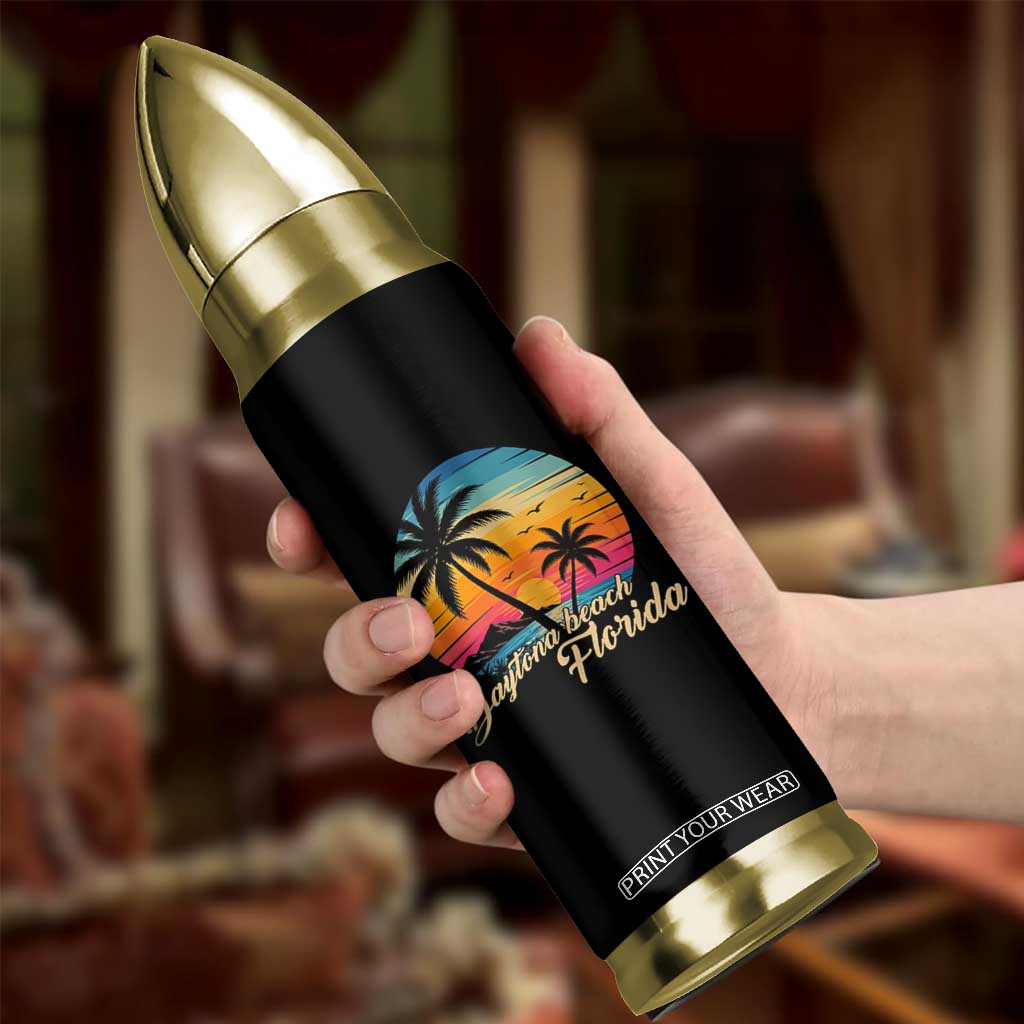Vintage Daytona Beach Florida Bullet Tumbler Summer Vacation Graphic TS12 Print Your Wear