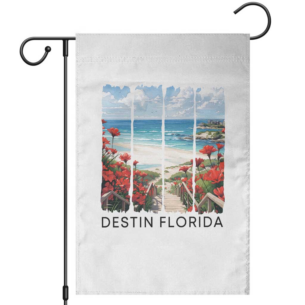 Destin Florida Garden Flag Summer Travel Beach Vacation Gift