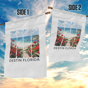 Destin Florida Garden Flag Summer Travel Beach Vacation Gift