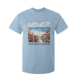 Destin Florida T Shirt For Kid Summer Travel Beach Vacation Gift TS12 Light Blue Print Your Wear