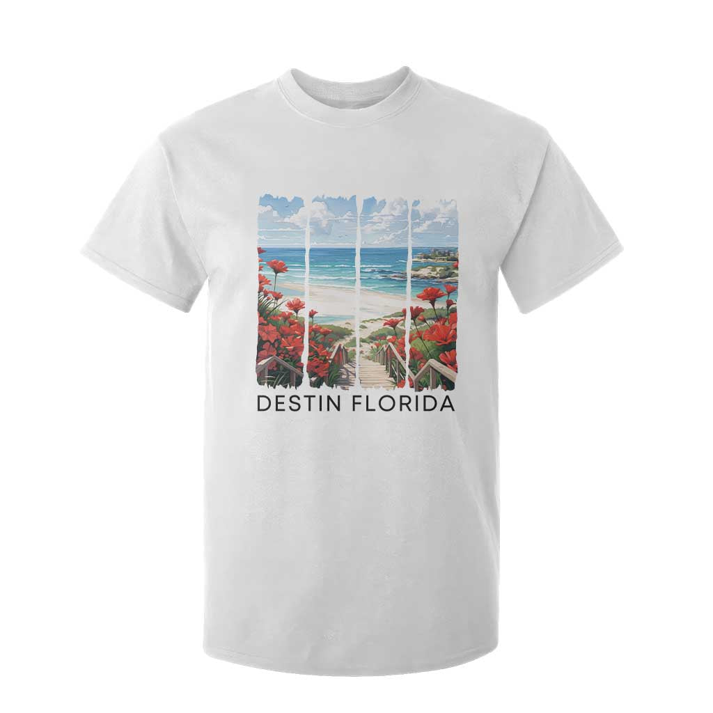 Destin Florida T Shirt For Kid Summer Travel Beach Vacation Gift TS12 White Print Your Wear