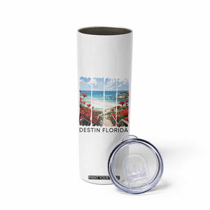 Destin Florida Skinny Tumbler Summer Travel Beach Vacation Gift TS12 Print Your Wear
