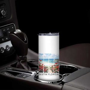 Destin Florida Skinny Tumbler Summer Travel Beach Vacation Gift TS12 Print Your Wear