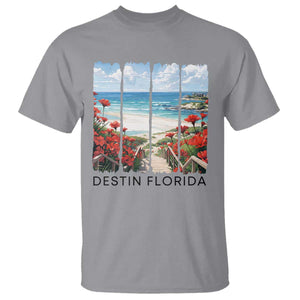 Destin Florida T Shirt Summer Travel Beach Vacation Gift TS12 Sport Gray Print Your Wear