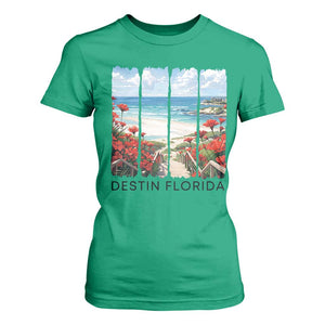 Destin Florida T Shirt For Women Summer Travel Beach Vacation Gift TS12 Irish Green Print Your Wear